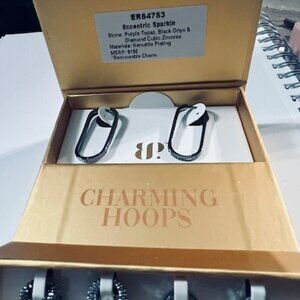 CHARMING HOOPS ECCENTRIC SPARKLE